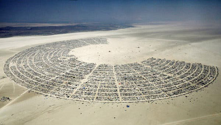 Burning Man Festival in Nevada
